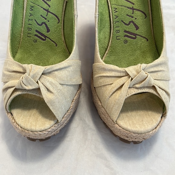 Blowfish Malibu Platform Open Toe Shoes - Picture 8 of 15